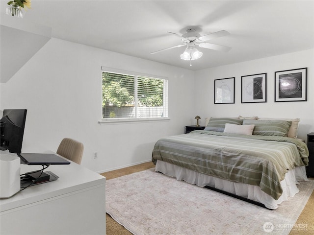 839 Avalon Ct SE, Olympia, WA 98513 - bedroom with carpet floors and ceiling fan