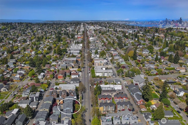 5929 California Ave SW Unit B, Seattle, WA 98136 - aerial view of property's location featuring nearby suburban area