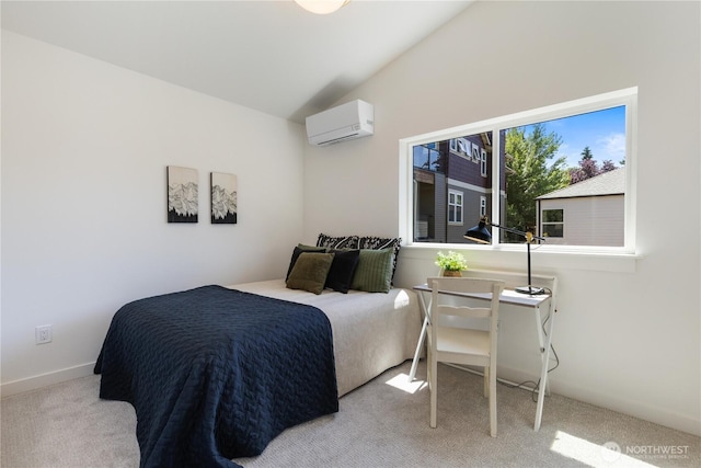 826 NE 95th St, Seattle, WA 98115 - carpeted bedroom with a wall unit AC