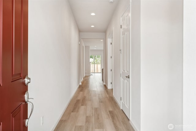 5781 SW Thornhill Ave SW Unit 324, Port Orchard, WA 98367 - hall with recessed lighting and light wood-style flooring