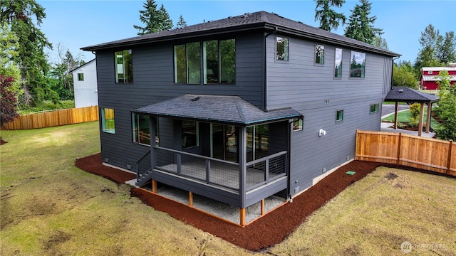 30408 SE 304th St, Auburn, WA 98038 - back of property featuring a shingled roof and crawl space