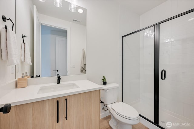 30408 SE 304th St, Auburn, WA 98038 - bathroom with vanity and a shower stall