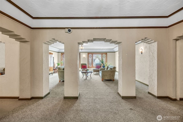 519 W Roy St Unit 211, Seattle, WA 98119 - building lobby featuring ornamental molding and a surveillance system