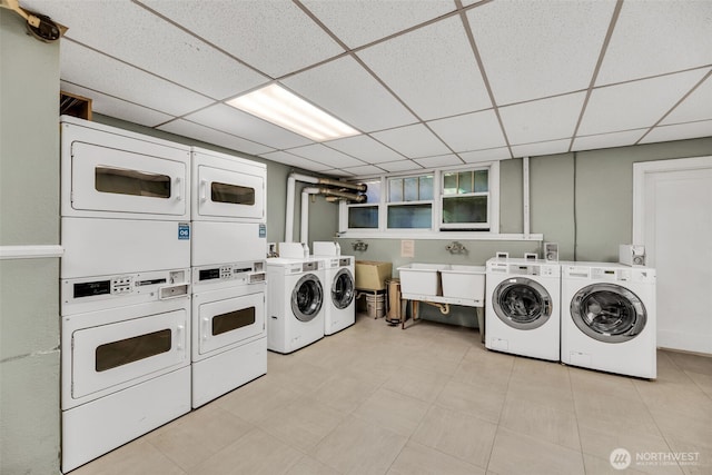 519 W Roy St Unit 211, Seattle, WA 98119 - community laundry room featuring separate washer and dryer and stacked washer and clothes dryer