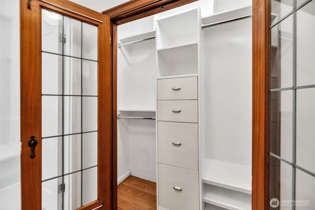 519 W Roy St Unit 211, Seattle, WA 98119 - spacious closet with wood finished floors