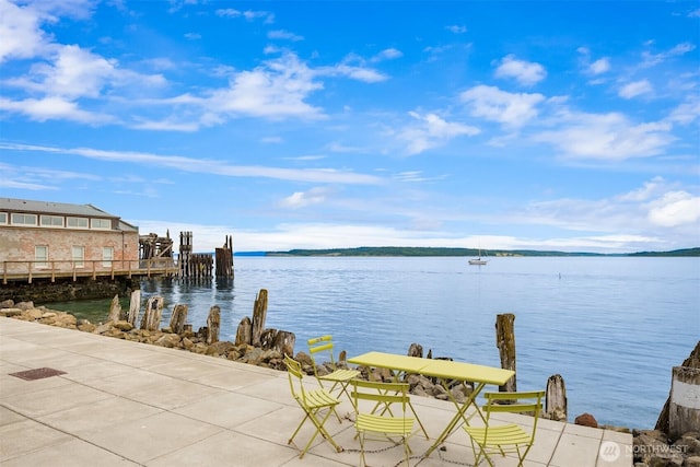 842 Washington St Unit 204, Port Townsend, WA 98368 - dock featuring a water view