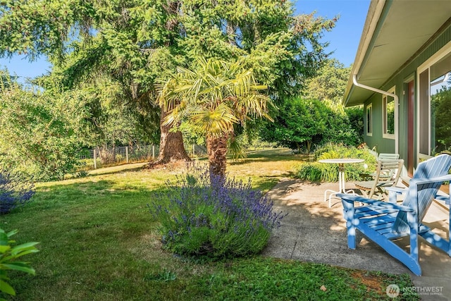 9922 SW 206th Ct, Vashon, WA 98070 - view of yard with a patio