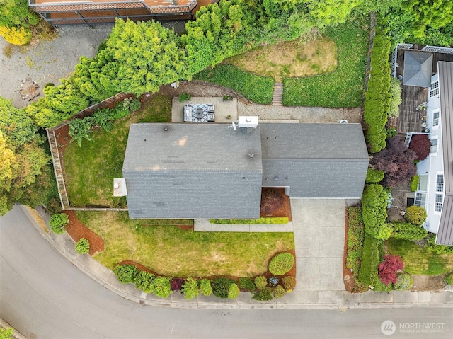 12810 SE 22nd Pl, Bellevue, WA 98005 - view from above of property