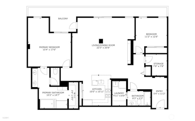 7800 SE 27th St Unit 302, Mercer Island, WA 98040 - view of room layout