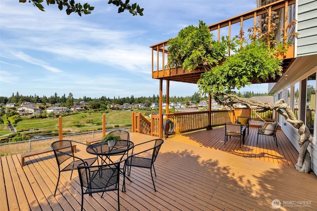 14007 65th Pl W, Edmonds, WA 98026 - deck featuring outdoor dining space