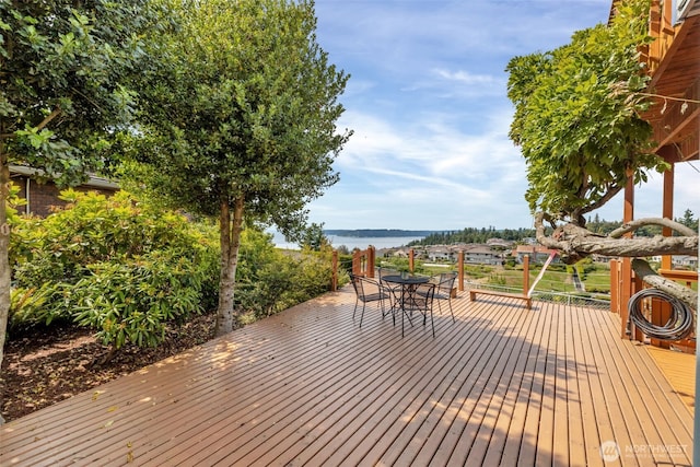 14007 65th Pl W, Edmonds, WA 98026 - deck featuring outdoor dining space