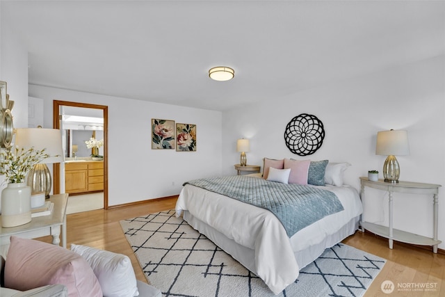 14007 65th Pl W, Edmonds, WA 98026 - bedroom with light wood-type flooring and a sink
