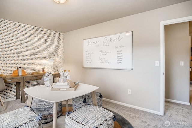 19517 141st Avenue Ct E, Graham, WA 98338 - office area with light colored carpet