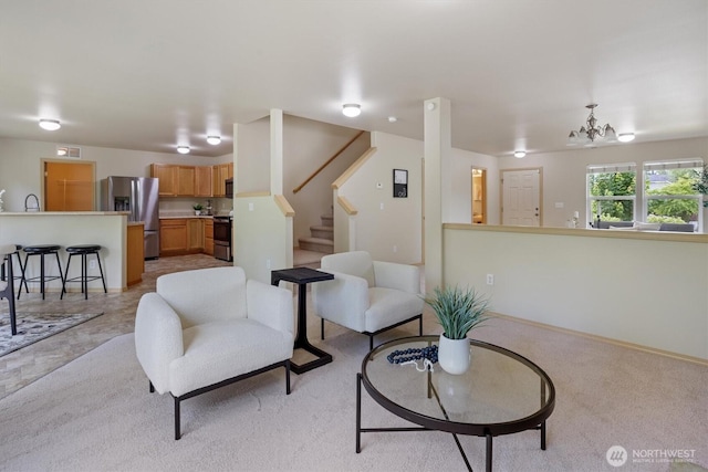 33036 42nd Ave S, Federal Way, WA 98001 - living area with stairway