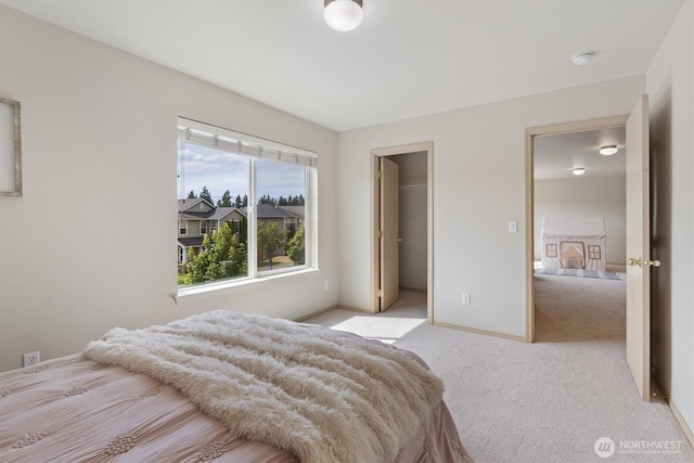 33036 42nd Ave S, Federal Way, WA 98001 - bedroom with carpet floors, a walk in closet, and a closet