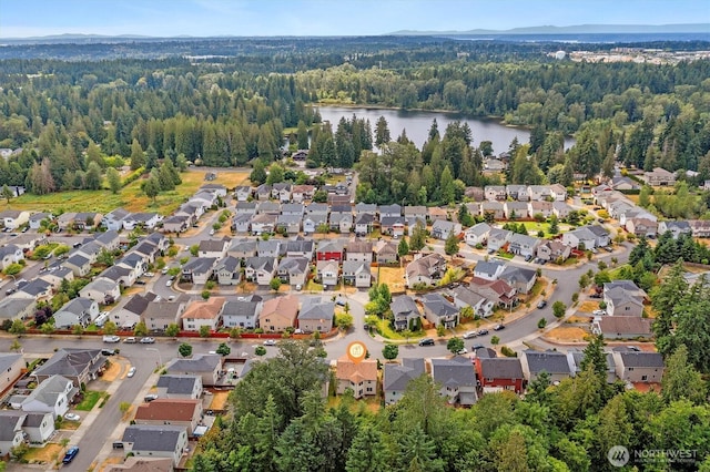 33036 42nd Ave S, Federal Way, WA 98001 - aerial view of property and surrounding area featuring a nearby body of water and nearby suburban area
