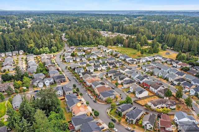 33036 42nd Ave S, Federal Way, WA 98001 - aerial view of property's location with a forest and nearby suburban area