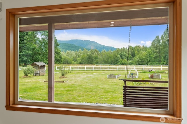6373 Eastwood Rd, Deming, WA 98244 - view of mountain background with a heavily wooded area
