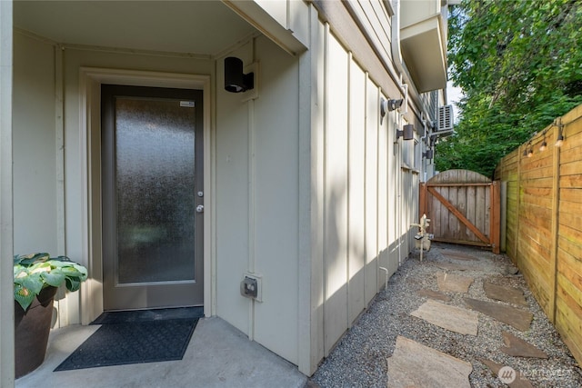3926A S Brandon St, Seattle, WA 98118 - view of exterior entry featuring a gate