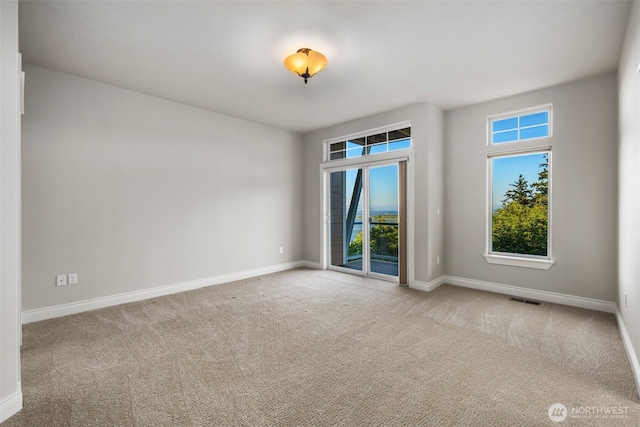 3224 Overlook Loop, Ilwaco, WA 98624 - carpeted empty room featuring plenty of natural light