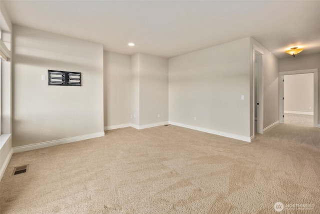 3224 Overlook Loop, Ilwaco, WA 98624 - empty room featuring carpet flooring and recessed lighting