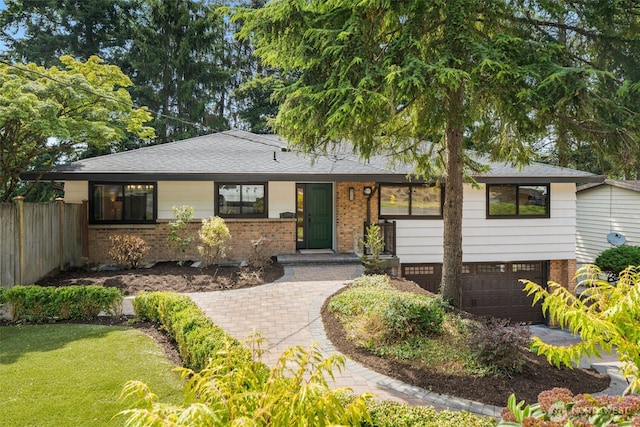 21239 15th Ave S, Des Moines, WA 98198 - single story home featuring brick siding, a garage, and roof with shingles