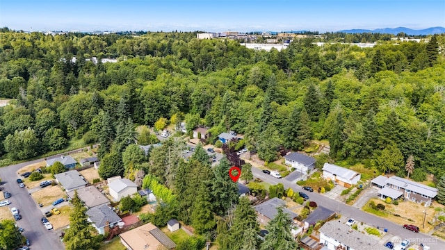 21239 15th Ave S, Des Moines, WA 98198 - aerial overview of property's location with a forest