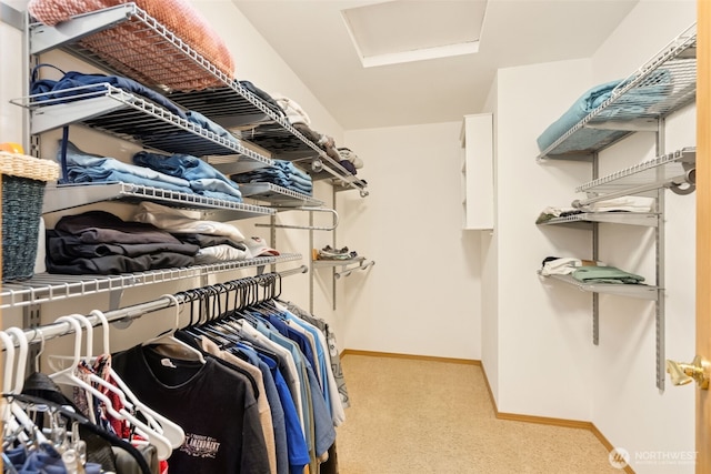 16116 4th Ave NW, Arlington, WA 98223 - spacious closet featuring attic access and carpet flooring