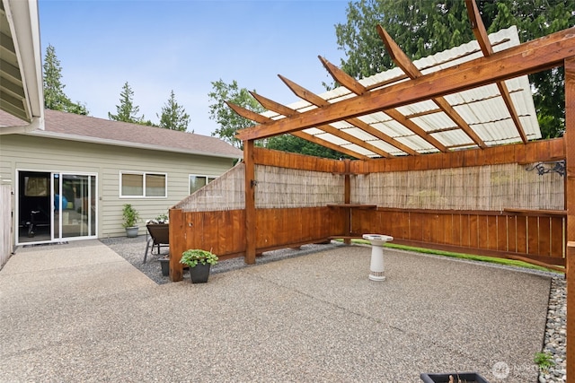 16116 4th Ave NW, Arlington, WA 98223 - view of patio with a pergola