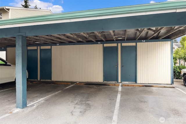 17431 Ambaum Blvd S Unit C24, Burien, WA 98148 - garage featuring covered parking