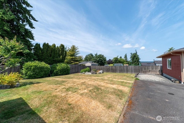 1890 Edgewood Dr, Camano Island, WA 98282 - fenced backyard with a patio area