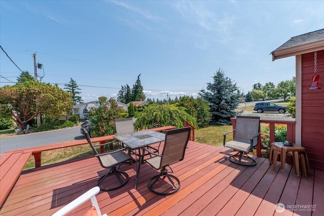 1890 Edgewood Dr, Camano Island, WA 98282 - deck with outdoor dining space
