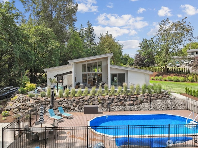 30005 NE 12th Ct, Ridgefield, WA 98642 - view of swimming pool featuring a patio