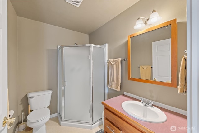 4607 Camano Pl, Anacortes, WA 98221 - full bathroom featuring a stall shower and vanity