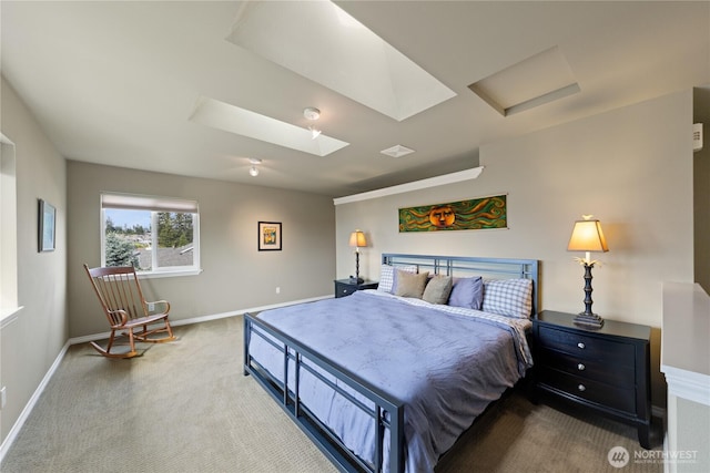 4607 Camano Pl, Anacortes, WA 98221 - carpeted bedroom with attic access and baseboards