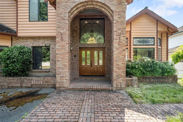 1408 W St NW, Auburn, WA 98001 - doorway to property featuring brick siding