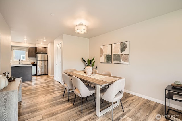 1823 SW 96th Ln, Seattle, WA 98106 - dining space featuring light wood finished floors and recessed lighting