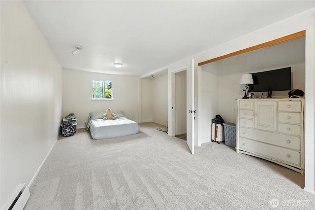 7818 185th Pl SW, Edmonds, WA 98026 - carpeted bedroom with baseboard heating and baseboards
