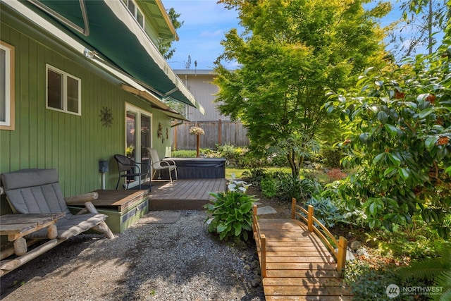 7818 185th Pl SW, Edmonds, WA 98026 - view of yard featuring a deck