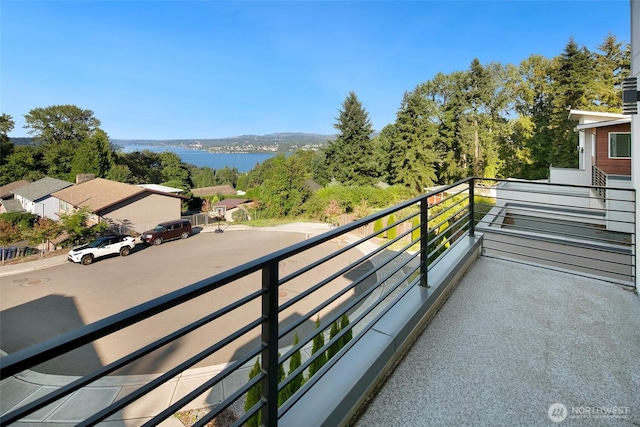 11838 79th Ave S, Seattle, WA 98178 - balcony featuring a water view