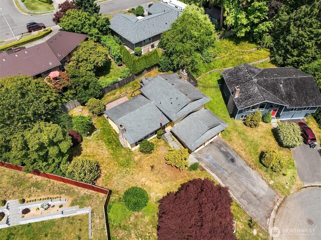 10704 NE 200th Pl, Bothell, WA 98011 - drone / aerial view