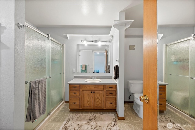 1815 181st St E, Spanaway, WA 98387 - full bath with vanity and a stall shower