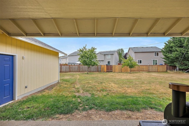1815 181st St E, Spanaway, WA 98387 - view of yard featuring a residential view