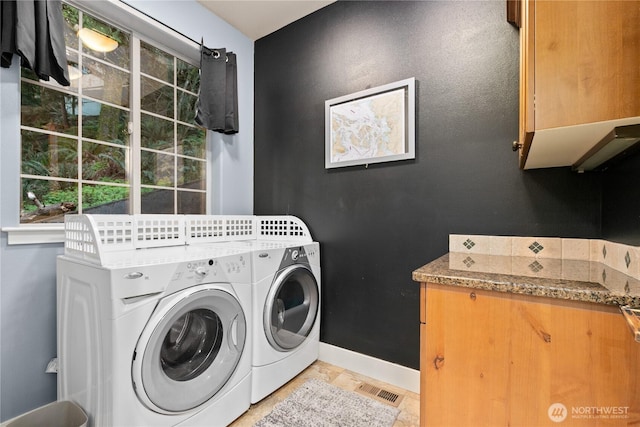 1 Valley View Cir, Bellingham, WA 98229 - washroom with cabinet space and independent washer and dryer