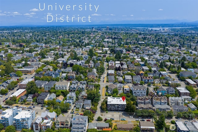 303 N 44th St Unit 105, Seattle, WA 98103 - drone / aerial view