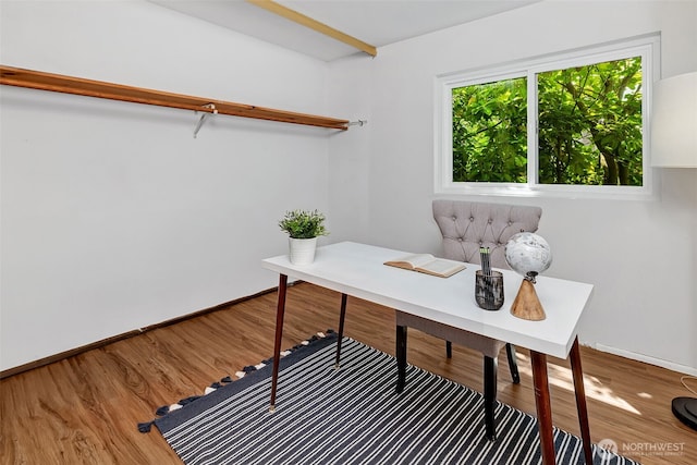 303 N 44th St Unit 105, Seattle, WA 98103 - office featuring wood finished floors