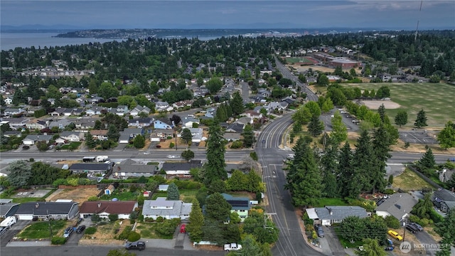 3701N Whitman St, Tacoma, WA 98407 - aerial view of property's location with a nearby body of water and nearby suburban area