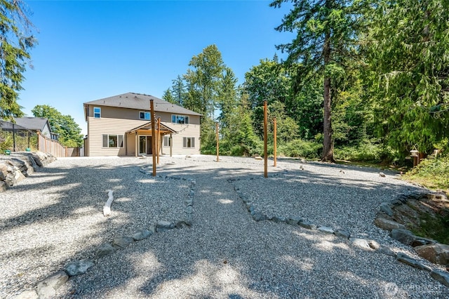 5728 SE 159th Ave, Snohomish, WA 98290 - back of property with a patio