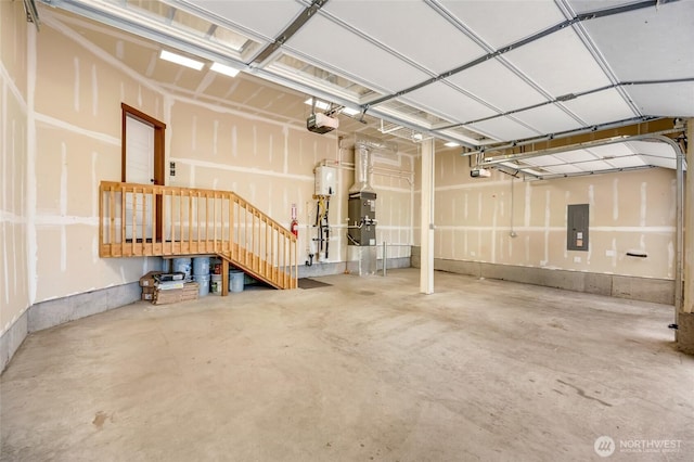 5728 SE 159th Ave, Snohomish, WA 98290 - garage featuring electric panel and a garage door opener