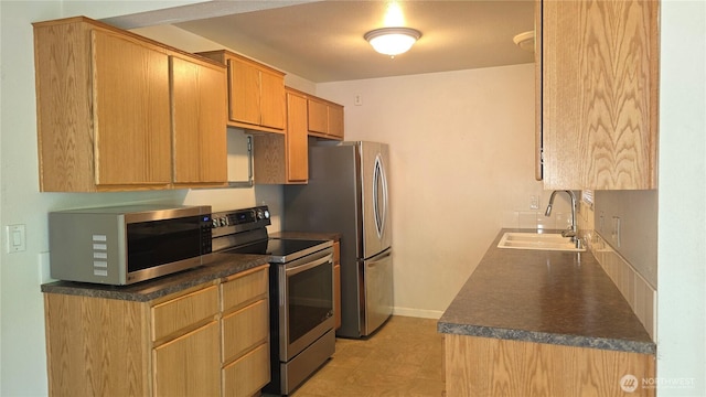 1040 Columbia River Dr Unit 1, Vancouver, WA 98664 - kitchen with appliances with stainless steel finishes and dark countertops